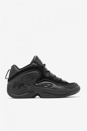 Black Men's Fila Grant Hill 3 Sneakers | Saudi Arabia-462973