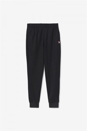 Black Men's Fila Naso Pants | Saudi Arabia-472983