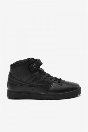 Black Men's Fila Vulc 13 Slip Resistant Shoes | Saudi Arabia-761235