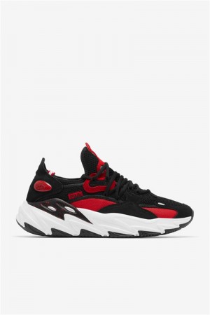 Black / Red / White Men's Fila Ray Tracer Evo 2 Shoes | Saudi Arabia-863514