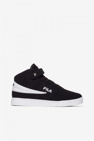 Black / White Women's Fila Vulc 13 Sneakers | Saudi Arabia-816340