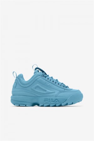 Blue Women's Fila Disruptor 2 Premium Sneakers | Saudi Arabia-782135