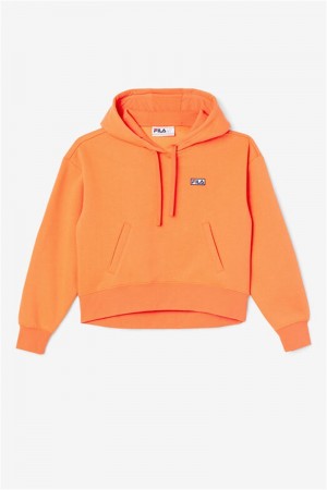 Coral Men's Fila Marina Hoodie | Saudi Arabia-786902