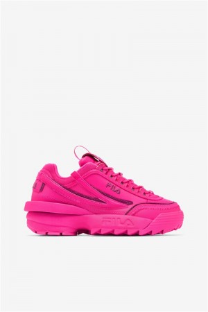 Pink / Fuchsia Women's Fila Disruptor 2 Exp Sneakers | Saudi Arabia-802953