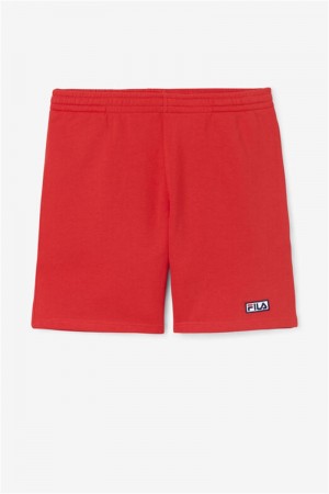 Red Men's Fila Kylan Shorts | Saudi Arabia-526793