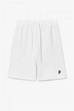 White Men's Fila Kasta Shorts | Saudi Arabia-793264