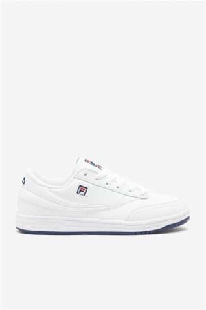 White / Navy / Red Men's Fila 88 Tennis Shoes | Saudi Arabia-089512