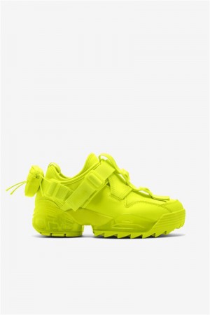 Yellow Women's Fila Unit V2 Sneakers | Saudi Arabia-568709