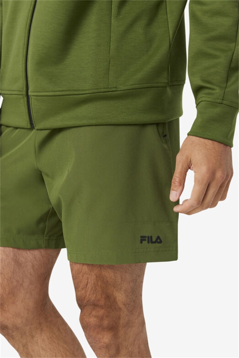 Black Men's Fila Finula Shorts | Saudi Arabia-689715