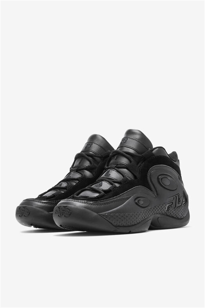 Black Men's Fila Grant Hill 3 Sneakers | Saudi Arabia-462973