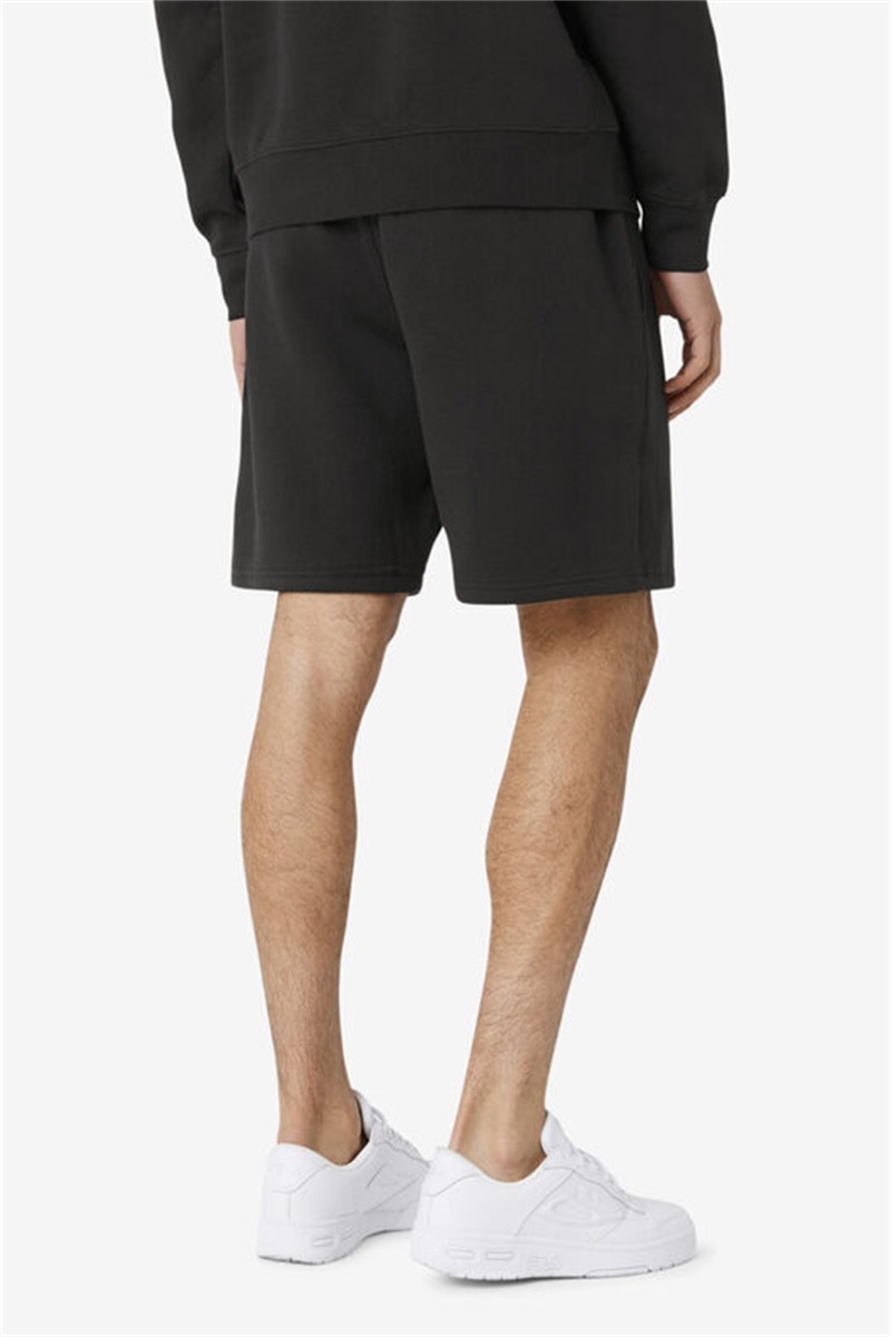 Black Men's Fila Kylan Shorts | Saudi Arabia-378450