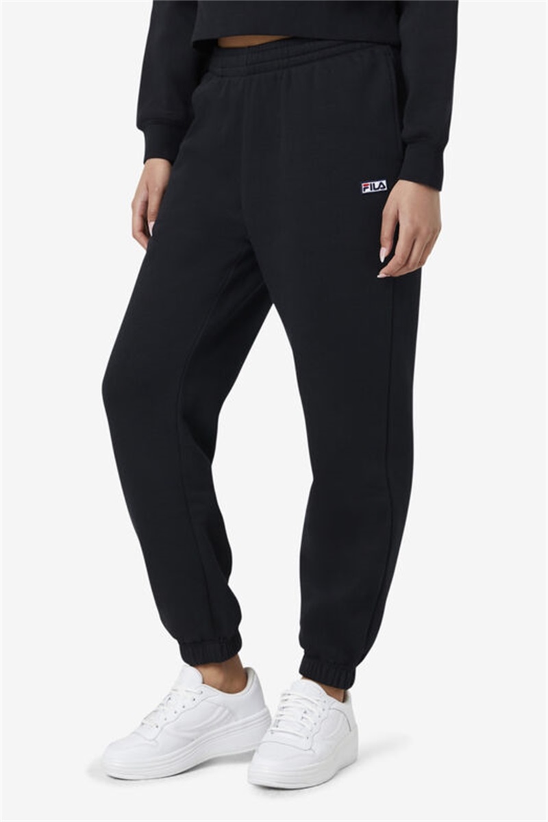 Black Men's Fila Lassie Joggers | Saudi Arabia-314875