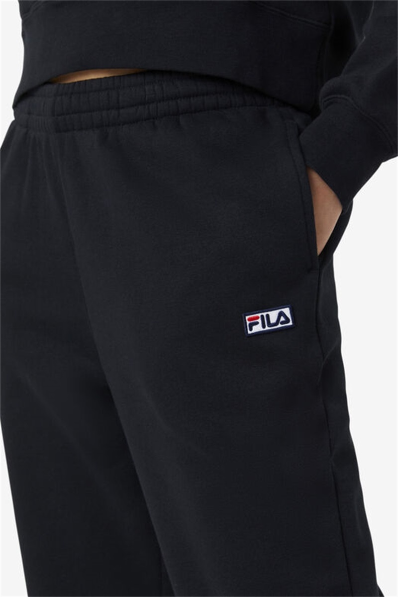 Black Men's Fila Lassie Joggers | Saudi Arabia-314875