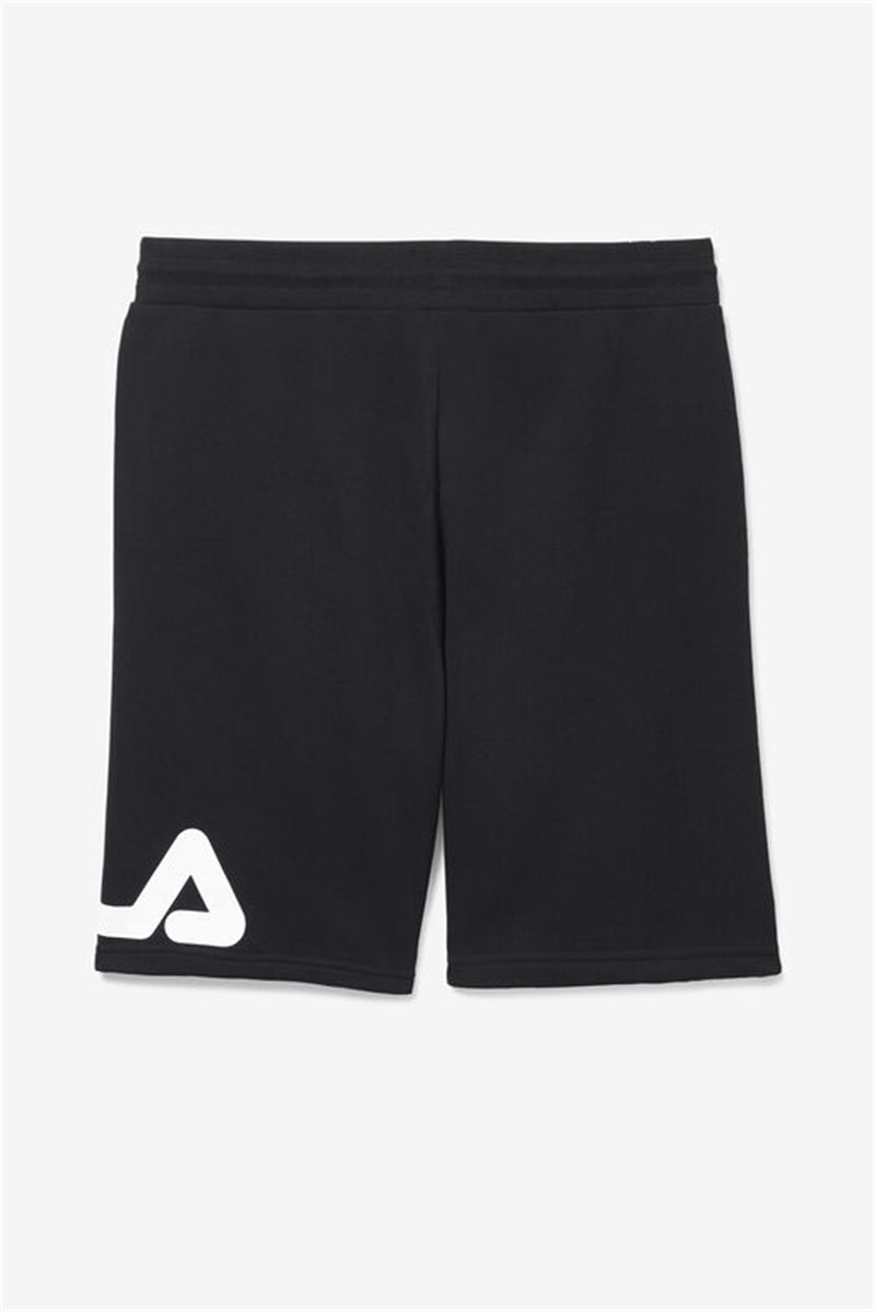 Black Men's Fila Zeshawn Shorts | Saudi Arabia-745081