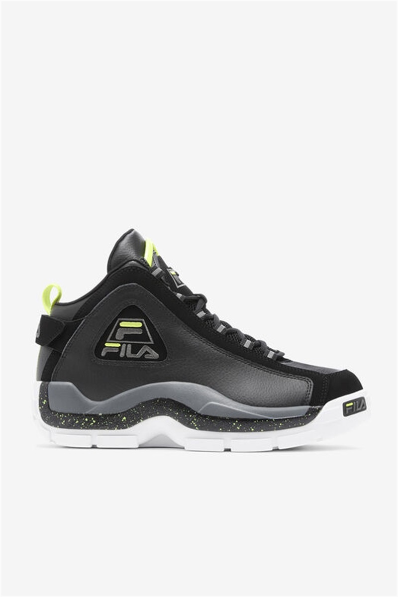 Black / Light Green Men\'s Fila Grant Hill 2 Shoes | Saudi Arabia-329178