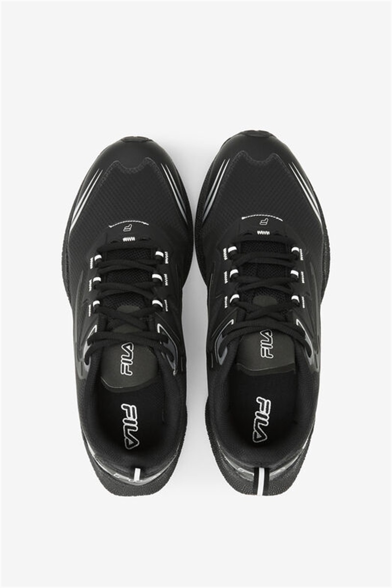 Black / Metal Silver / Black Men's Fila Tactik 3 Stimulus Shoes | Saudi Arabia-739815