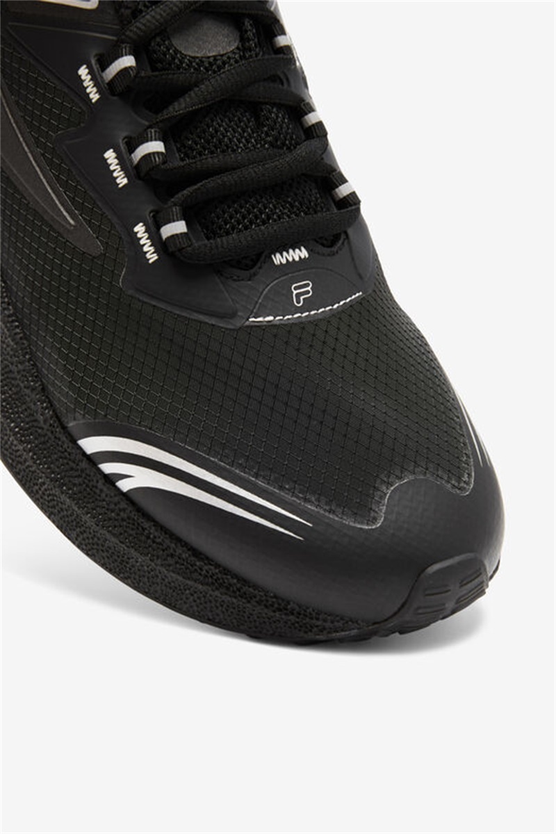 Black / Metal Silver / Black Men's Fila Tactik 3 Stimulus Shoes | Saudi Arabia-739815