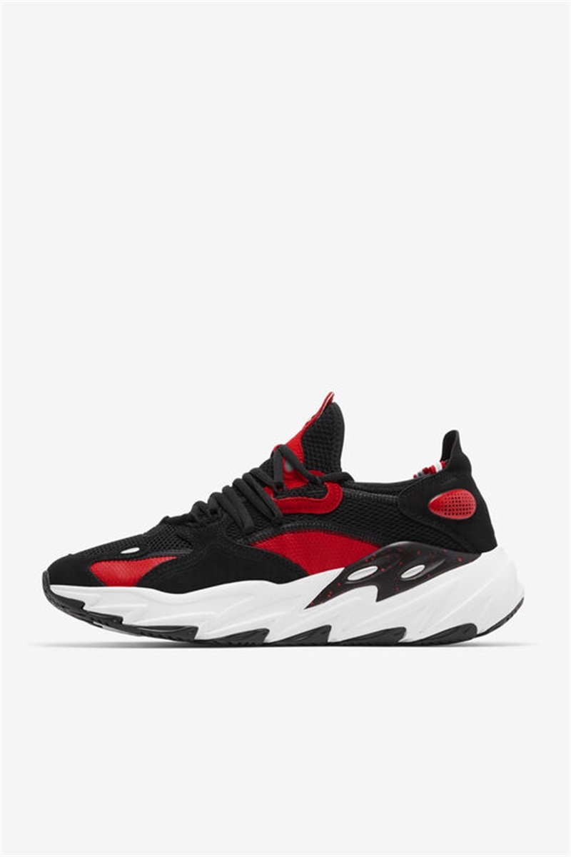 Black / Red / White Men's Fila Ray Tracer Evo 2 Shoes | Saudi Arabia-863514