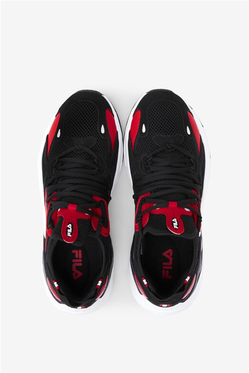 Black / Red / White Men's Fila Ray Tracer Evo 2 Shoes | Saudi Arabia-863514