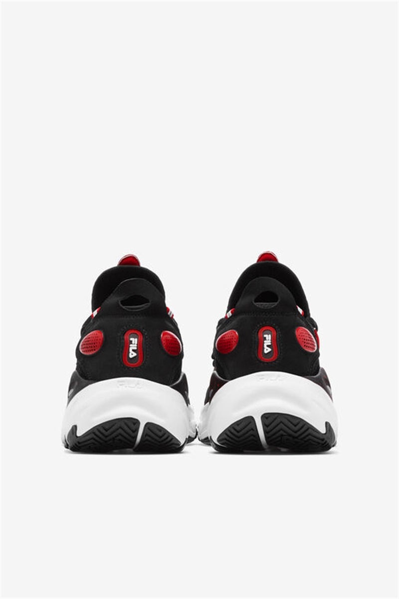 Black / Red / White Men's Fila Ray Tracer Evo 2 Shoes | Saudi Arabia-863514