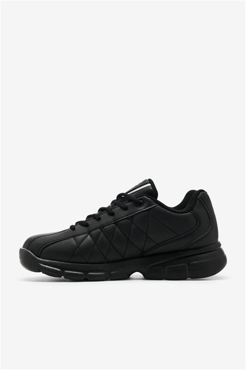 Black / Silver Men's Fila Fulcrum 3 Shoes | Saudi Arabia-204879