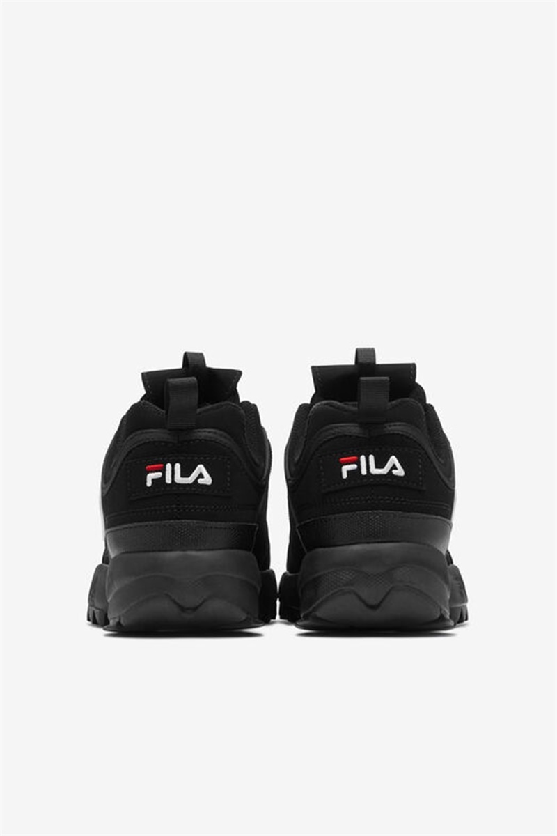 Black / White / Red Men's Fila Disruptor 2 Shoes | Saudi Arabia-194865