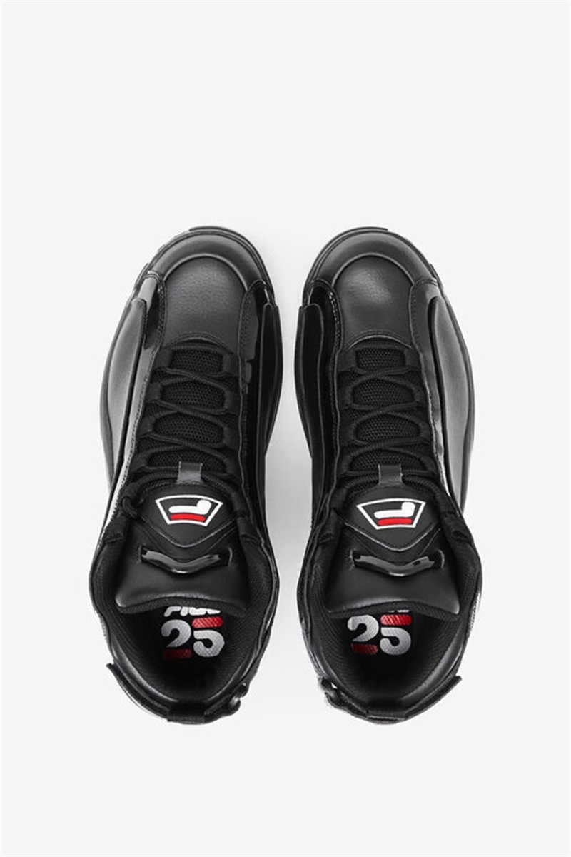 Black / White / Red Men's Fila Grant Hill 2 25th Anniversary Edition Sneakers | Saudi Arabia-286057