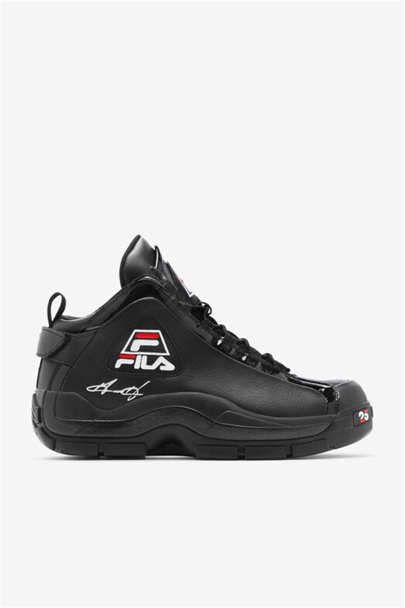 Black / White / Red Men\'s Fila Grant Hill 2 25th Anniversary Edition Sneakers | Saudi Arabia-286057