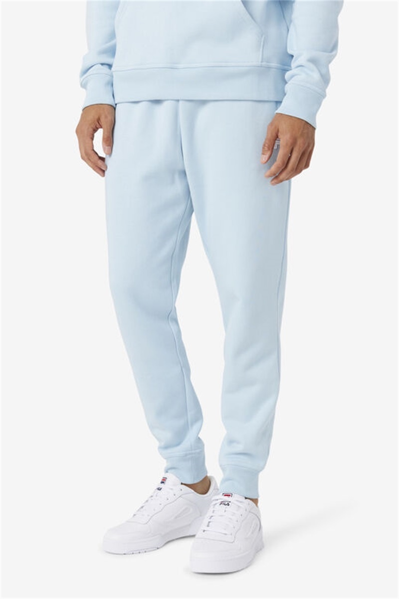 Blue Men's Fila Chardon Joggers | Saudi Arabia-168205