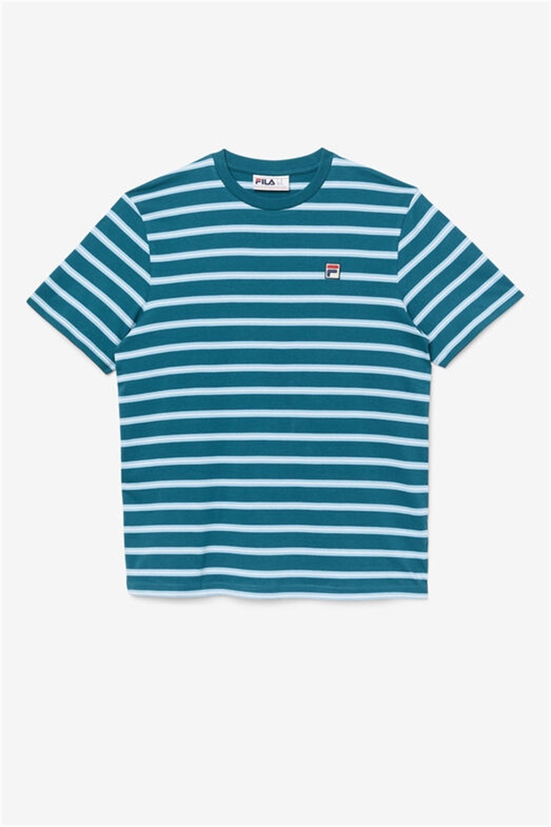 Blue Men\'s Fila Dolce Tee | Saudi Arabia-134290