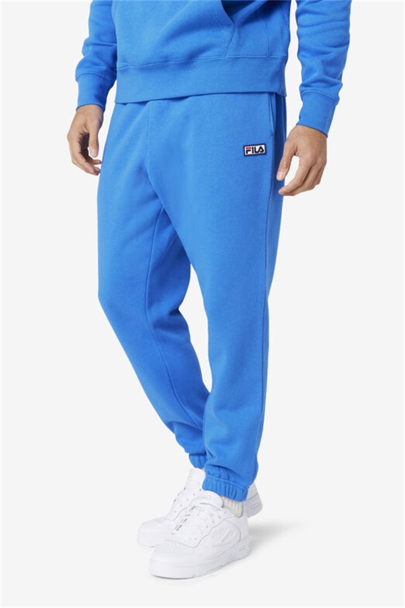 Blue Men's Fila Garin Joggers | Saudi Arabia-412398