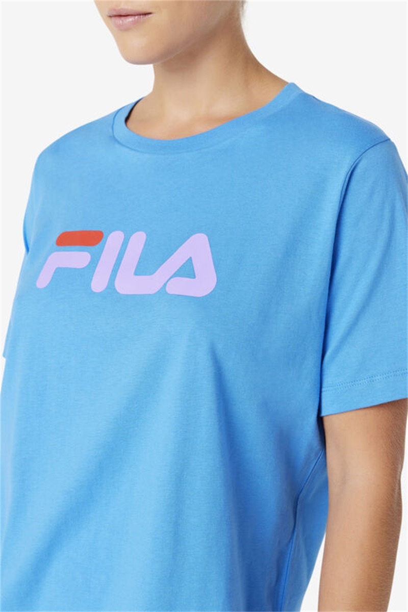 Blue Women's Fila Thea Tee | Saudi Arabia-584713