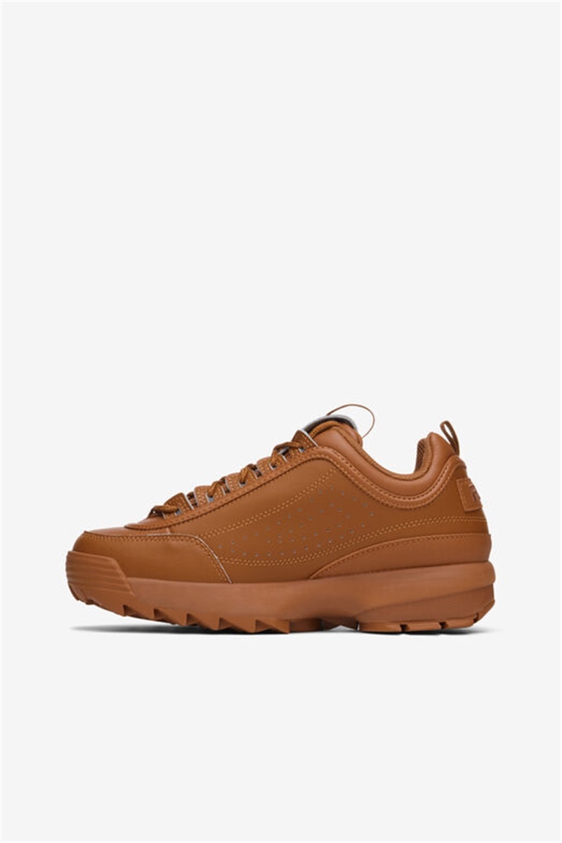 Brown Women's Fila Disruptor 2 Premium Shoes | Saudi Arabia-501769