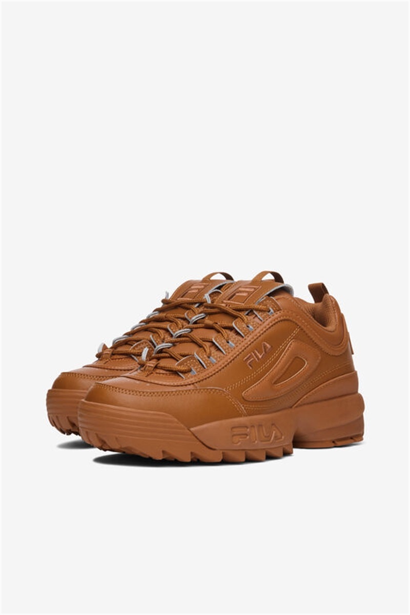 Brown Women's Fila Disruptor 2 Premium Shoes | Saudi Arabia-501769