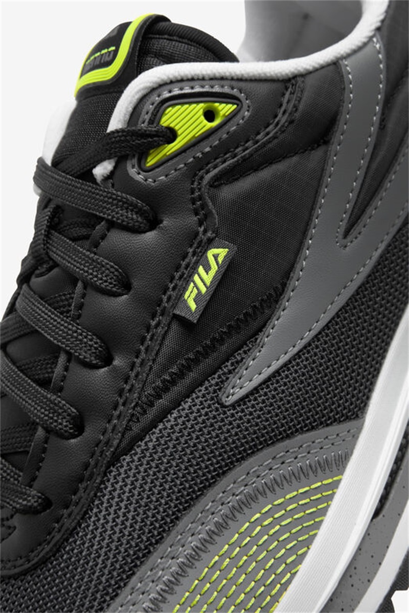 Dark Grey / Black Men's Fila Renno Shoes | Saudi Arabia-482063