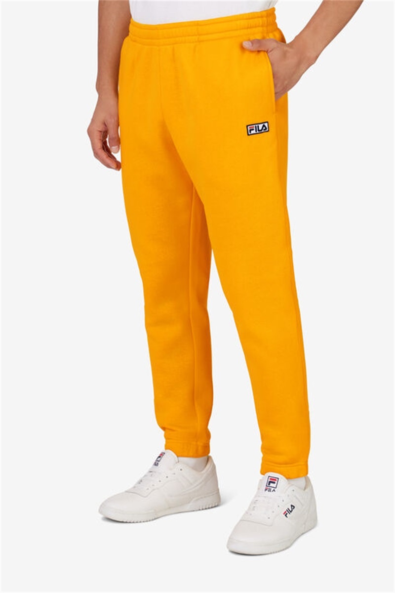 Gold Men's Fila Garin Joggers | Saudi Arabia-247638