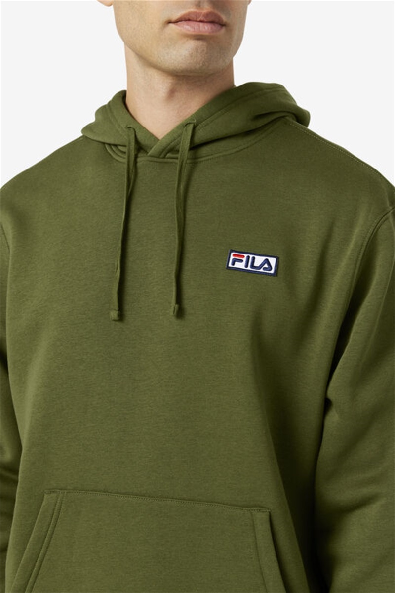 Green Men's Fila Algot Hoodie | Saudi Arabia-931562