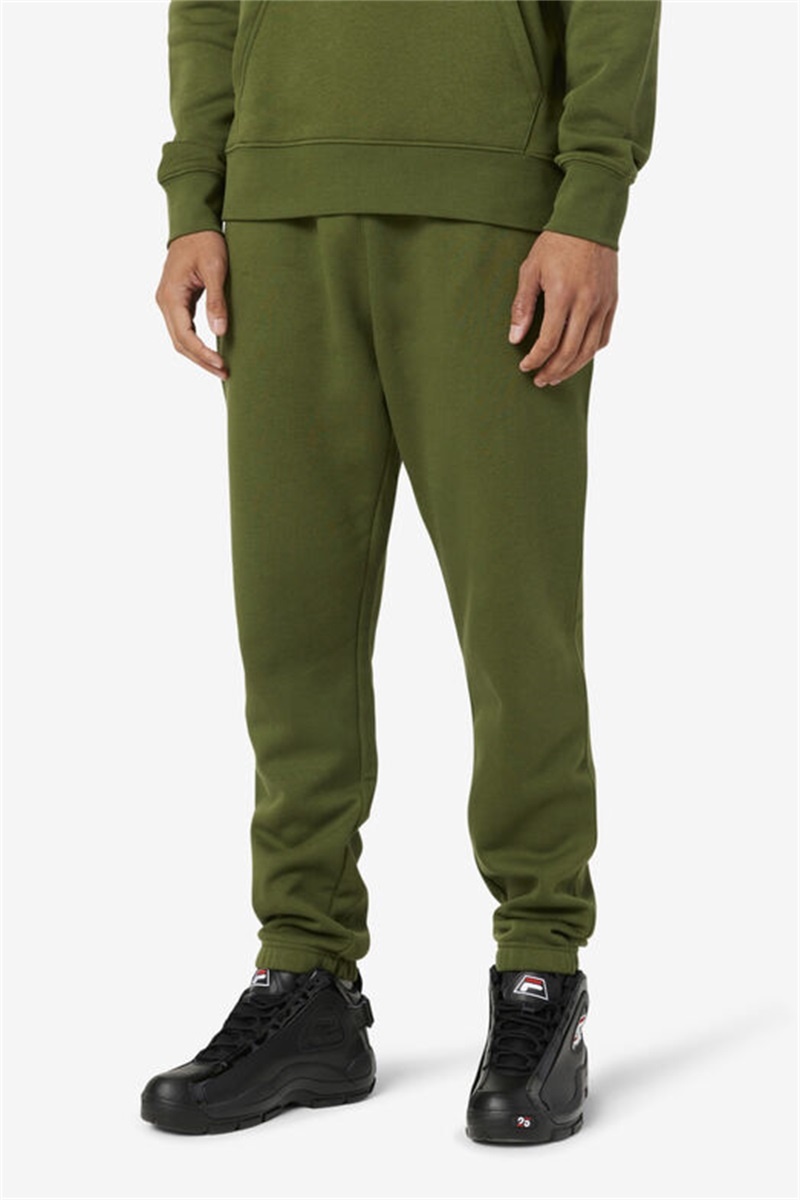 Green Men's Fila Garin Joggers | Saudi Arabia-102859