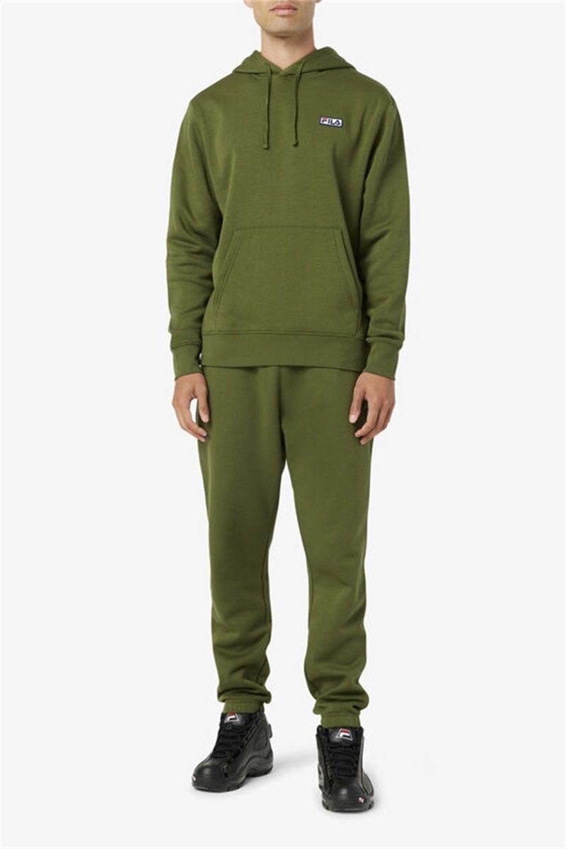 Green Men's Fila Garin Joggers | Saudi Arabia-102859