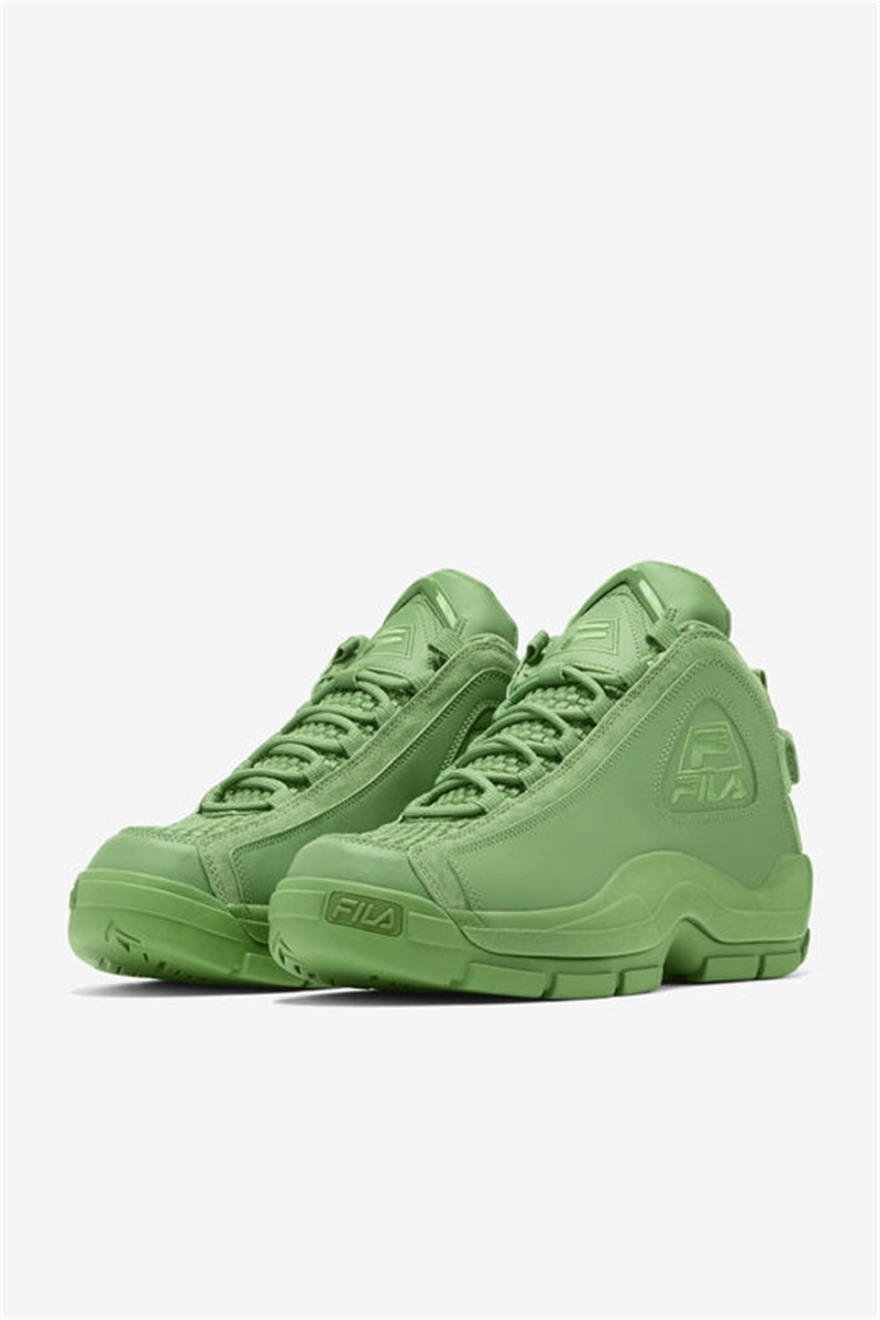 Green Men's Fila Grant Hill 2 Woven Sneakers | Saudi Arabia-029738