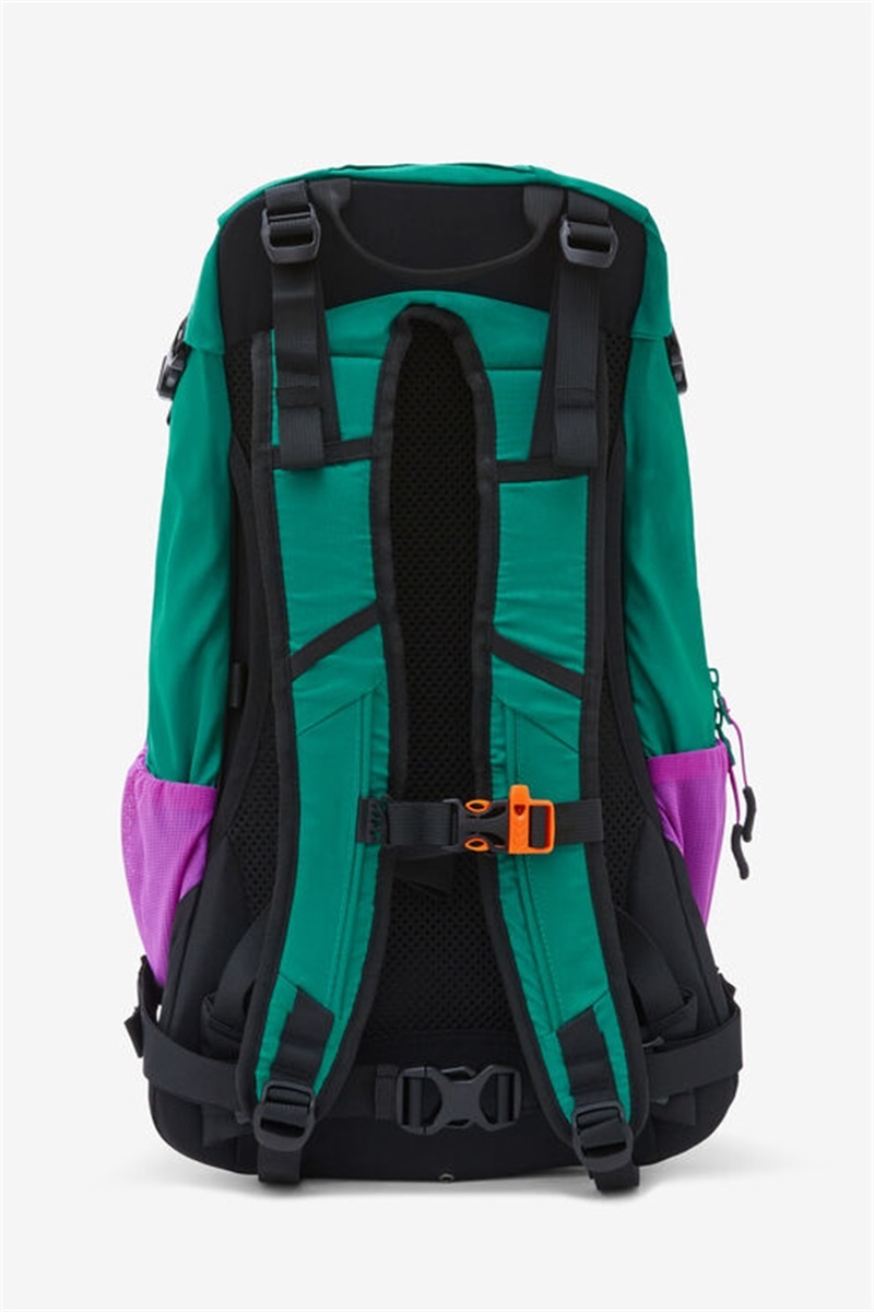 Green / Black / Purple Green Flower Men's Fila Trail Backpack | Saudi Arabia-094638