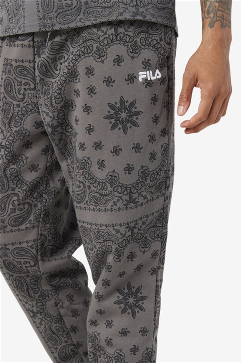 Grey Men's Fila Hemlock Joggers | Saudi Arabia-183647