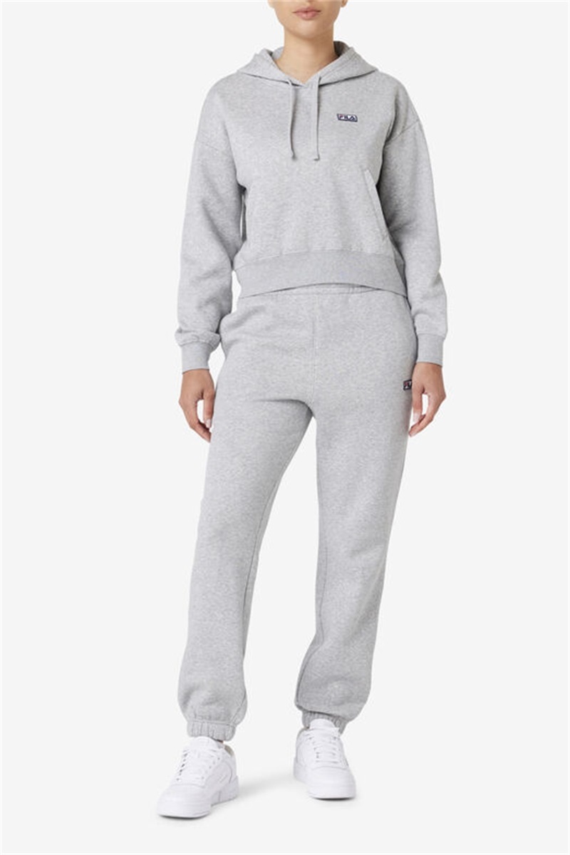 Grey Women's Fila Marina Hoodie | Saudi Arabia-451970