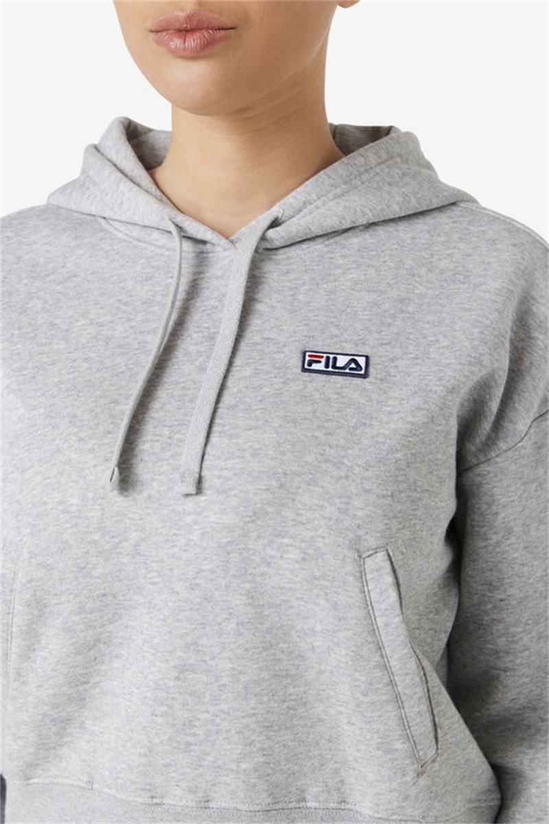 Grey Women's Fila Marina Hoodie | Saudi Arabia-451970