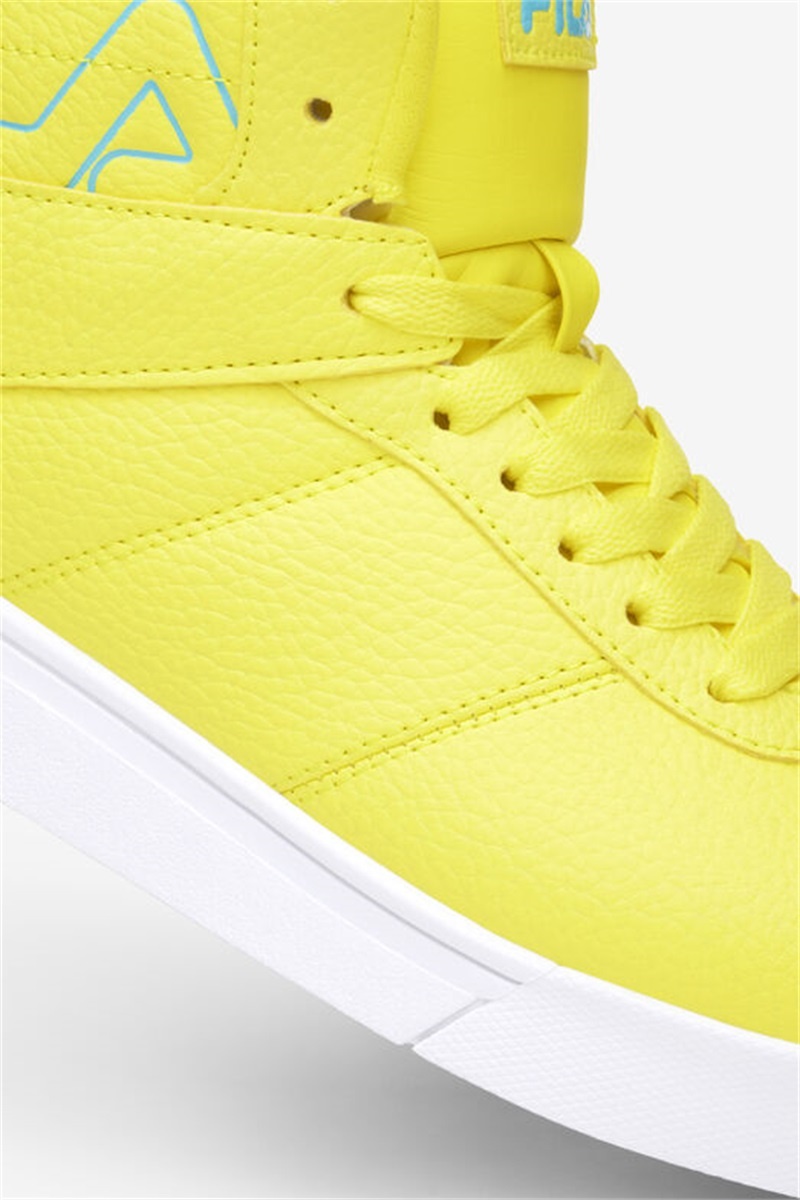 Lemon / White Women's Fila Impress Ll Outline Shoes | Saudi Arabia-869043