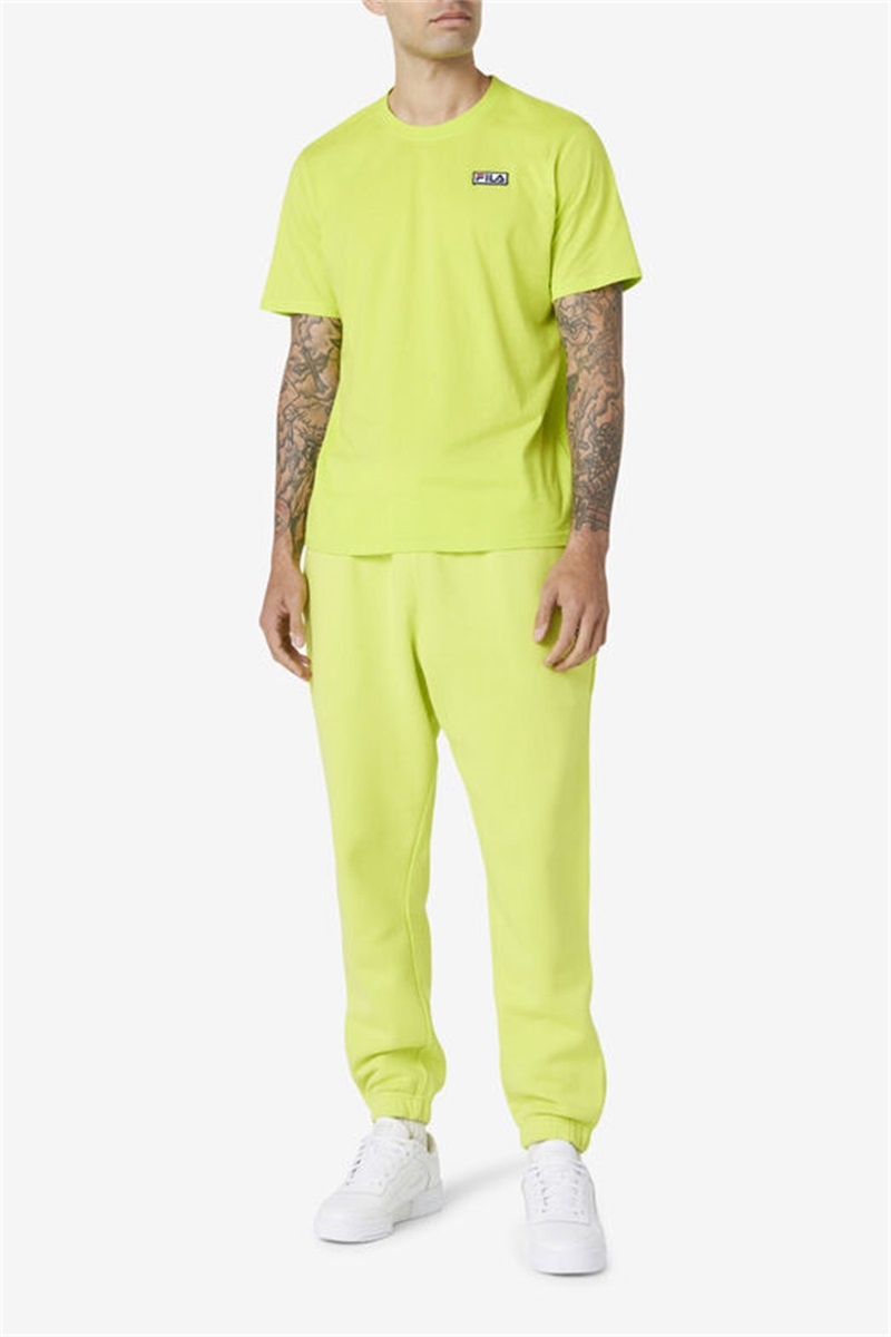 Light Green Men's Fila Garin Joggers | Saudi Arabia-107429