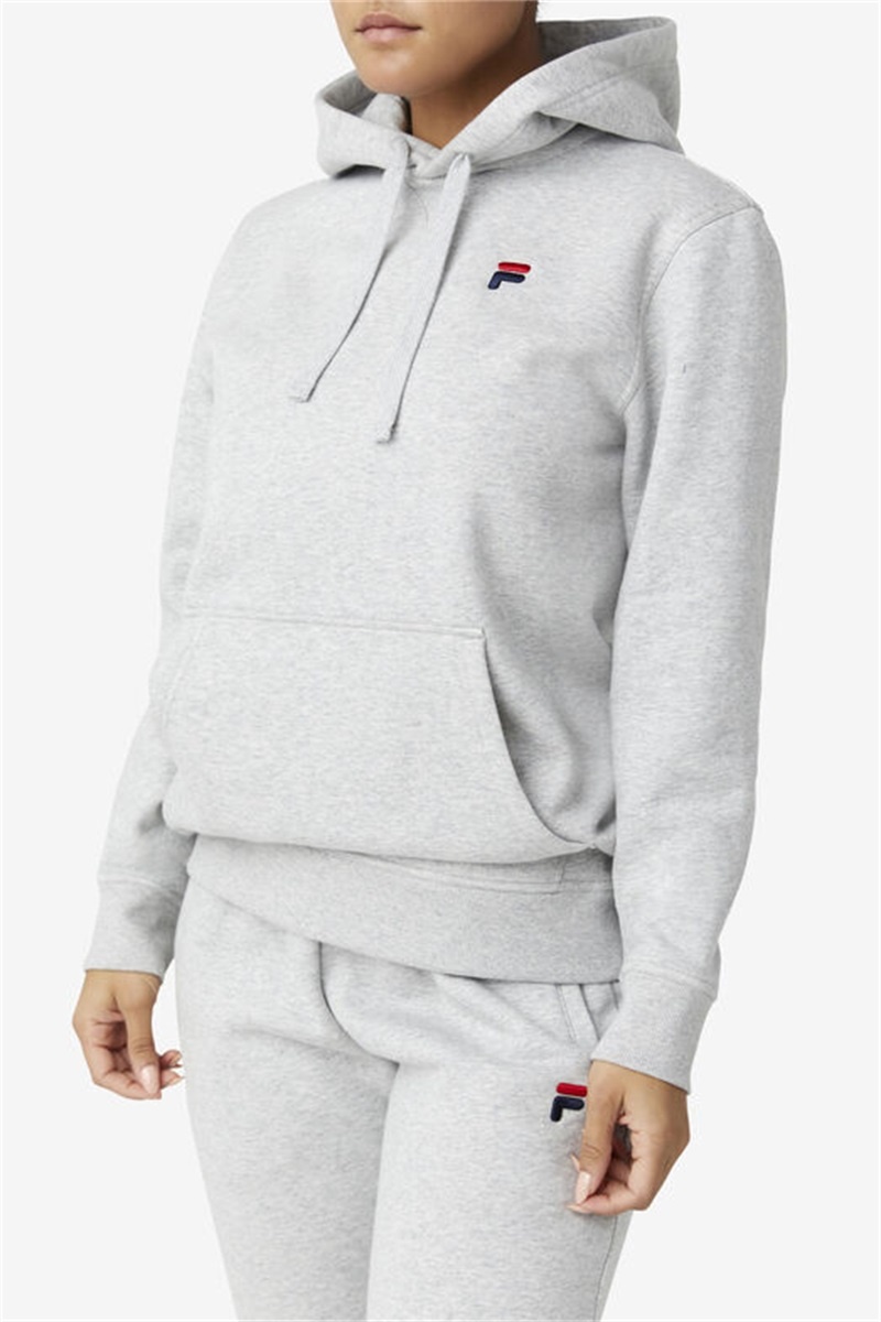 Light Grey Men's Fila Godfrey Hoodie | Saudi Arabia-653427