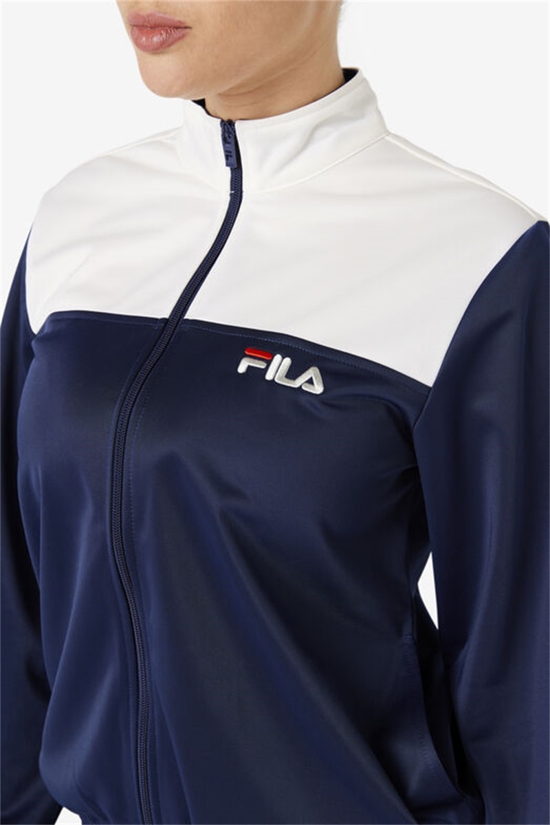 Navy Men's Fila Mckenna Track Jackets | Saudi Arabia-763489