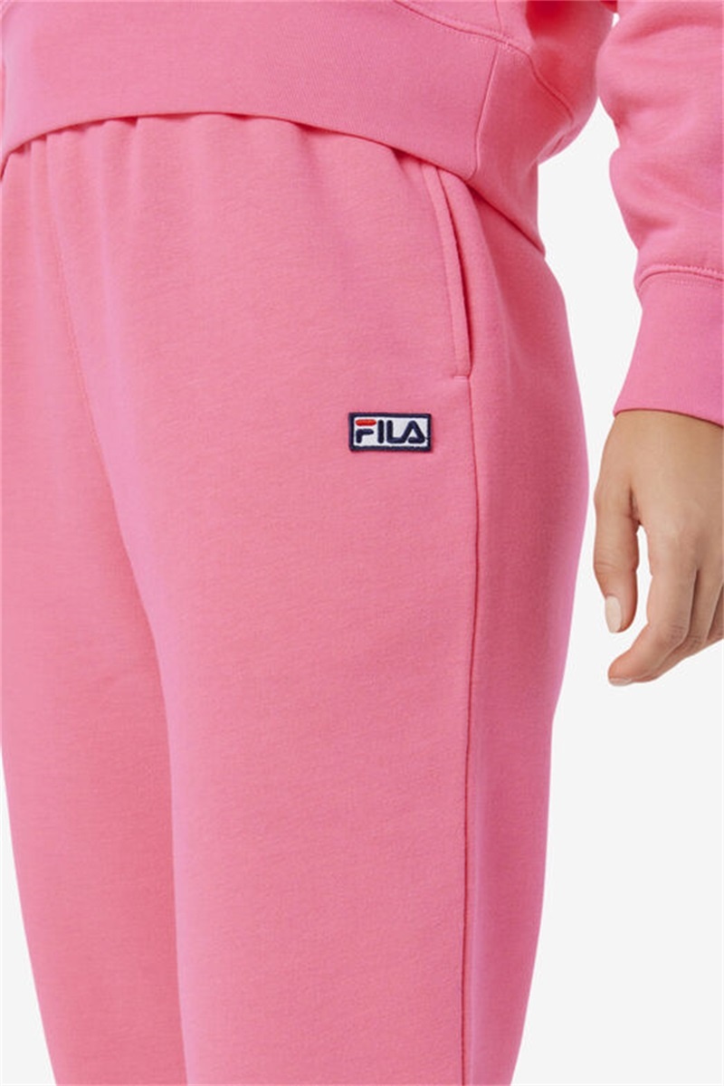 Pink Men's Fila Lassie Joggers | Saudi Arabia-314806