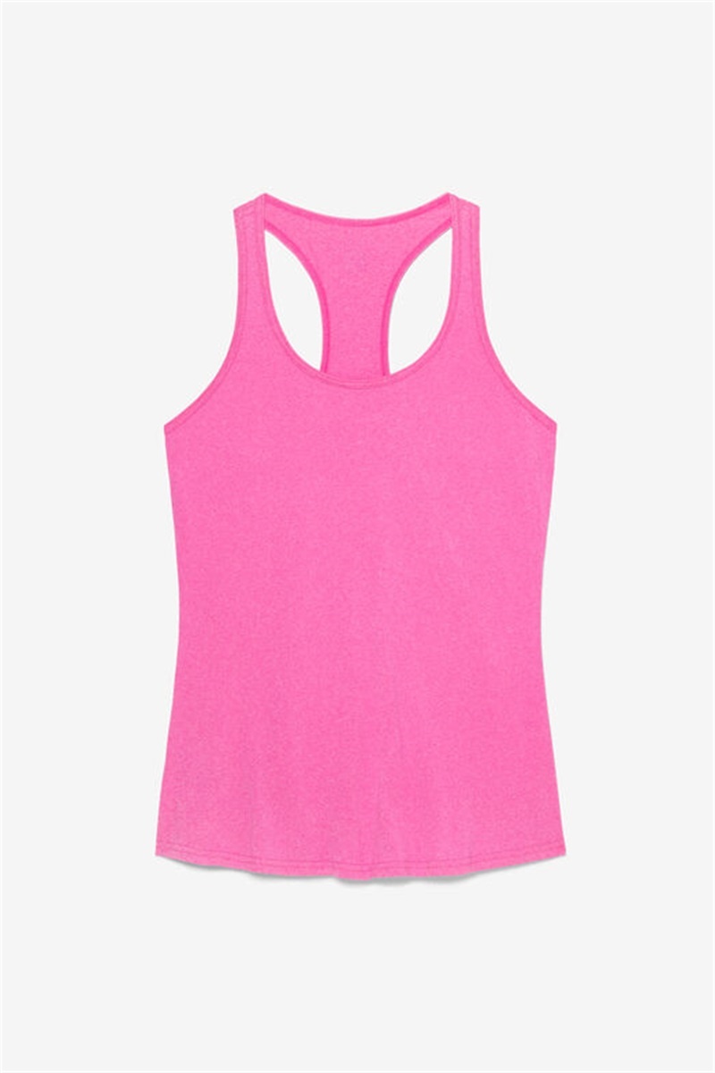 Pink Women\'s Fila Racerback Loose Fit Tanks | Saudi Arabia-032617